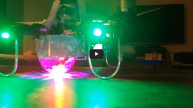 Silver LEDar auf dem Tisch video